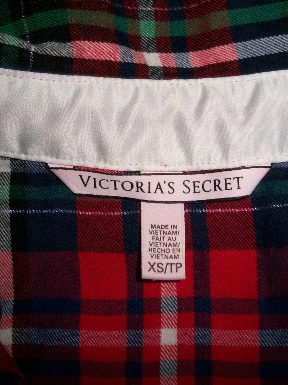 Victoria’s Secret VS Embroidered Pajama Set Size XS